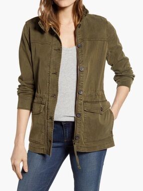 Lucky Brand Utility Jacket - Olive Green XL